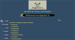 Desktop Screenshot of magnosoft.de